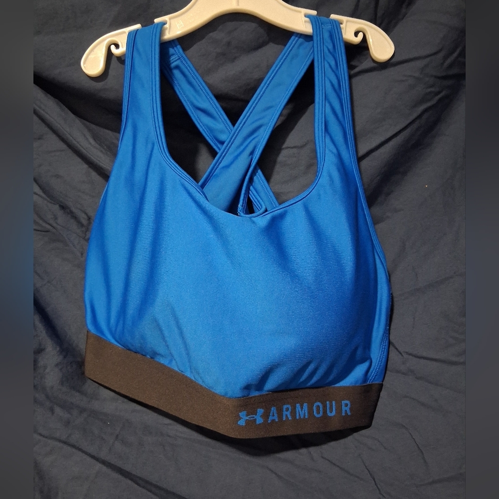 Under Armour Compression Sports Bra Crossback 1X 48/50